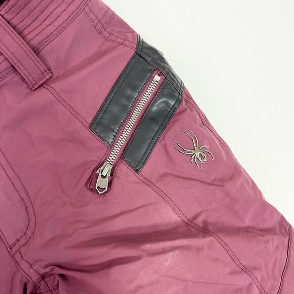 Spyder Ski Snow Pants Womens 4 Amour Purple Fini 564032 Insulated Pockets - Picture 3 of 16